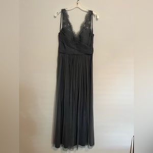 Hitherto from BHLDN only in anthropologie. Full length dress, Size 6.